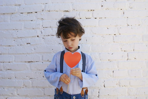 child holding an orange heart would need a counseling psychologist?